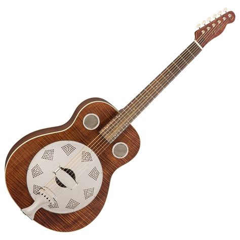 fender brown derby resonator.